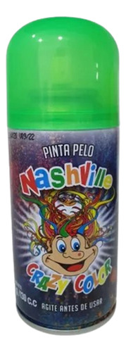 Pinta Pelo Nashville Aerosol Lavable X Unidad.