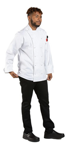 Chaqueta Chef Blanca Unisex Uncommon 0425c - Uniformes Chef