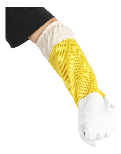 Protective Gloves Pair Of Beekeeping Breathable Long Mesh