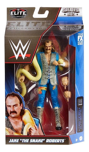 Wwe Wrestling Elite Collection Greatest Hits Jake The Snake