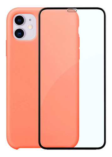 Funda de silicona compatible con modelos de iPhone y funda de película rosa para iPhone 6 y 6s