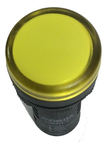 Sinaleiro Led Amarelo L20-r7-y Ip65 - Metaltex