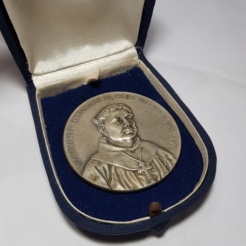 Antigua Medalla 1905 Consagración Fr Zenon Bustos Mag 60090