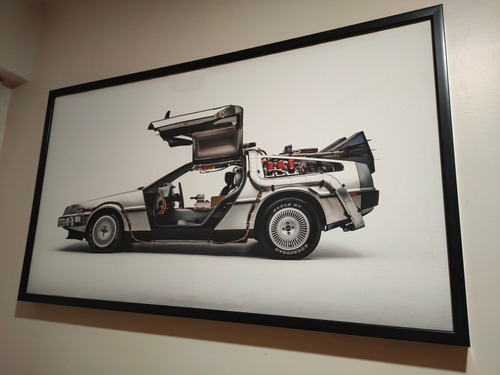 Cuadro Decorativo En Canvas Volver Al Futuro Delorean