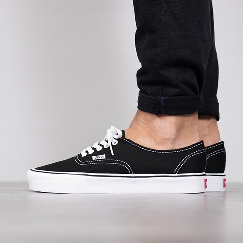 Zapatillas Vans Authentic Lite Negro Super Livianas Zapatillas Vans Authentic Lite Negro Super Livianas