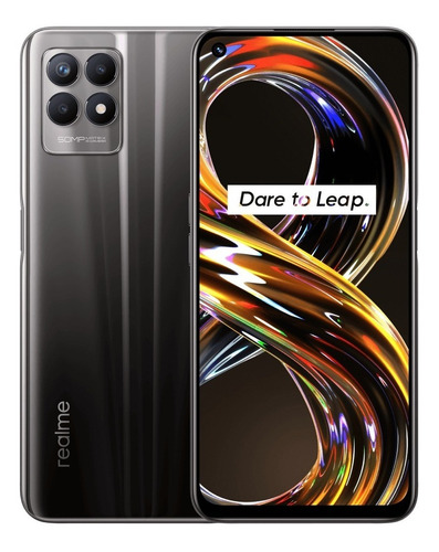 Imagen 5 de 5 de Realme 8i Dual SIM 128 GB negro espacial 6 GB RAM