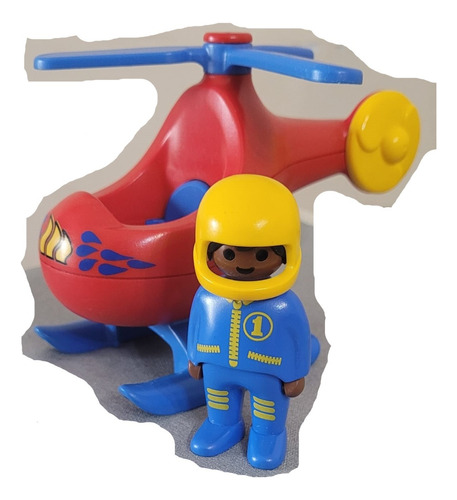 Playmobil 1.2.3 Helicóptero