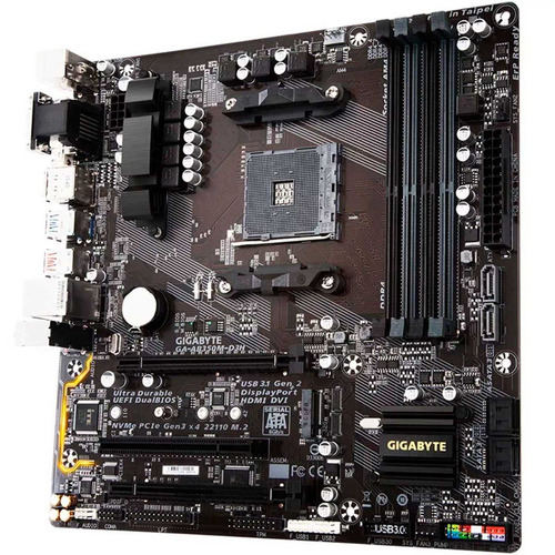 Tarjeta Madre Gigabyte Ga-ab350m-d3h Amd Socket Am4 Ddr4