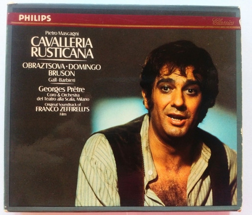 Ópera Caballería Rusticana Cd Original 