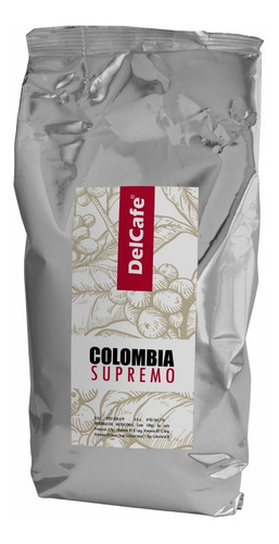 Imagen 1 de 3 de Cafe Colombiano Supremo Premium Tostado En Grano O Molido