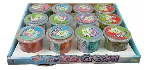 Imagen 1 de 3 de Slime Ice Cream Colores Surtidos 200754 Playking