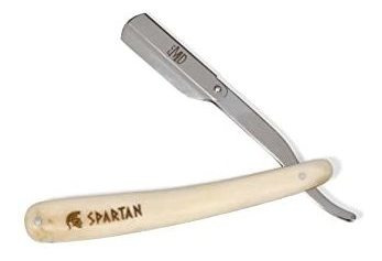 Md Barbero Spartan Navaja - Mango De Hueso