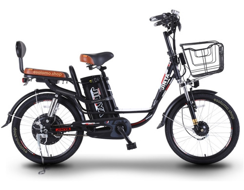 Bicicleta Electrica Esolomo Eb10 Motor 400w Equipada 40kmph