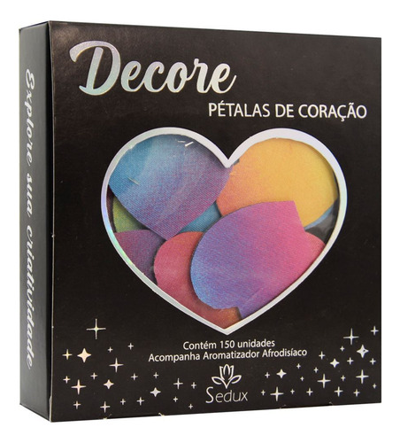 Imagem 5 de 5 de Pétalas Coração Coloridas 150 Unidades Sedux