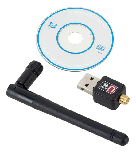 Tarjeta Nano Adaptador Receptor Usb Wifi 300 Mbps 802.11n Pc