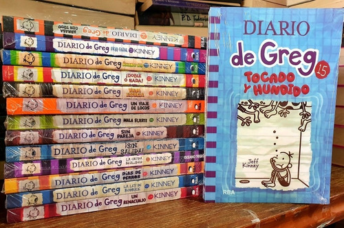 15 Diario De Greg Colección Completa +regalo Especial