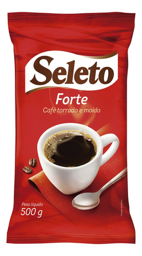 Café Torrado e Moído Forte Seleto Pacote 500g