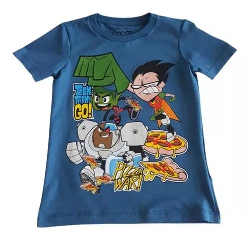 Camiseta Infantil Blusa Criança Jovens Titãs Ravena e Mutano