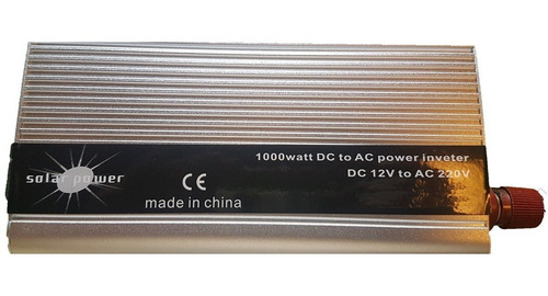 Conversor Inversor Voltaje 12v 220 Transformador Solar 1000w