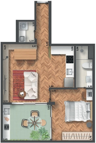 Imagem 17 de 27 de Apartamento - Ap00705 - 70668461