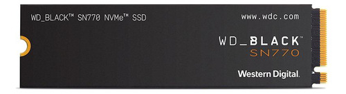 Ssd Wd_black 1tb Sn770 M.2 2280 Nvme - Wds100t3x0e
