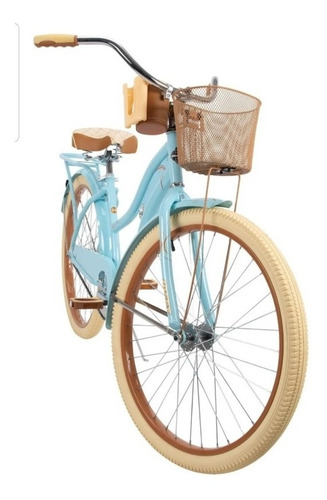 Bicicleta Huffy Nel Lusso 26 Mujer Cruiser Color Celeste