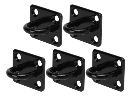 Hook Pad Eye Para Montaje En Pared, 5 Piezas De Acero Inoxid