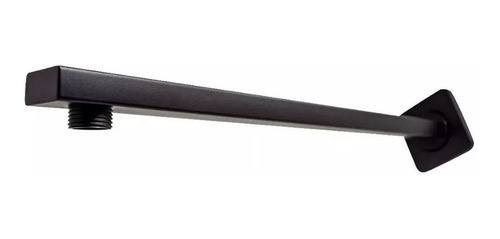 Brazo Cuadrado Para Regadera Ducha Negro Mate Meer