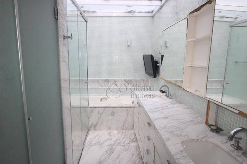 Imagem 22 de 30 de Sambaiba Cobertura Duplex 320m2 - Salões Terraço Piscina 4 Suites Dependencias Vagas Escritura, Ajardinado Prédio Residencial. - Co0633