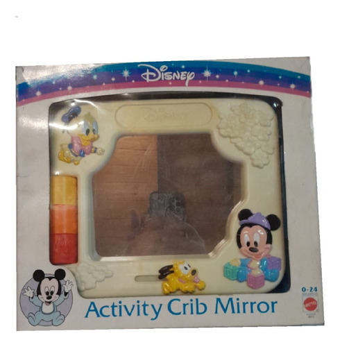Espejo De Cuna Activity Crib Mirror Disney Mickey Mattel