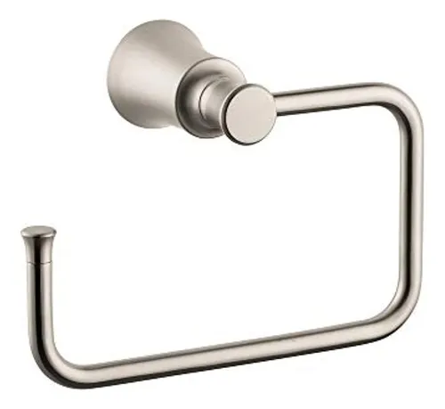 Hansgrohe Joleena Towel Ring Porta Toallas De Transición De Brushed Nickel