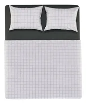 Comprar Juego De Sábanas King Karsten 160 H 100% Algodón Soft Color Grafitti Blanco Diseño De La Tela Bento