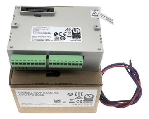 Dvp04ad-sl Modulo 4 Entradas Analogicas Plc Delta 20ma 10v