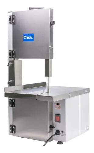 comprar Mini Serra Fita Elétrica De Bancada Corta Carne Com Osso Doméstica Cricri - Máquina de Serrar Cortar Pequena Portatil de Mesa Profissional Porta Inox Para Peixe Frango Bovinos Congelada Açougue