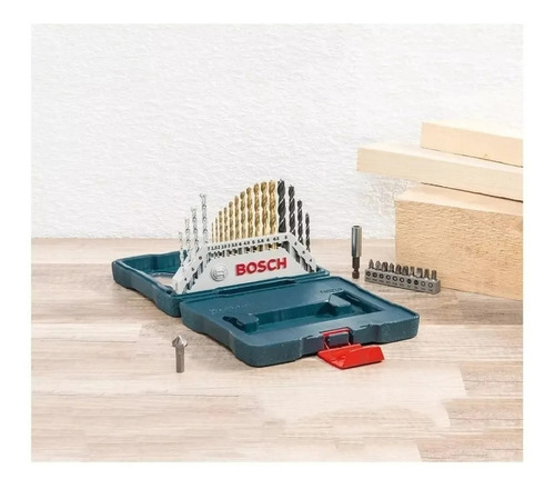 Juego Set De Mechas Y Puntas Bosch X Line 30 Piezas