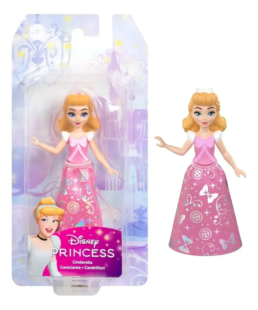 Boneca Disney Princesa Mini Boneca Cinderela Mattel - Hpl55