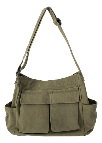 Lasszone Bolso Bandolera Bandolera De Lona Para Hombres Y Mu
