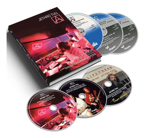 Jethro Tull A ( A La Mode ) 40 Aniversario Box 3 Cd + 3 Dvd