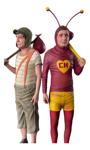 Figuras De Colección Chavo Del 8 Y Capulin