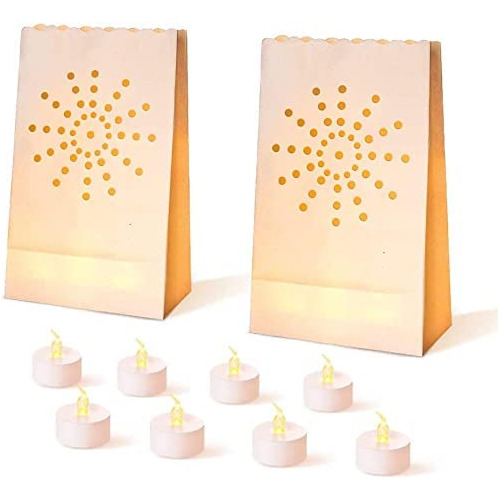 30 Pcs Velas De Té Led 30 Piezas Bolsas De Luminarias ...