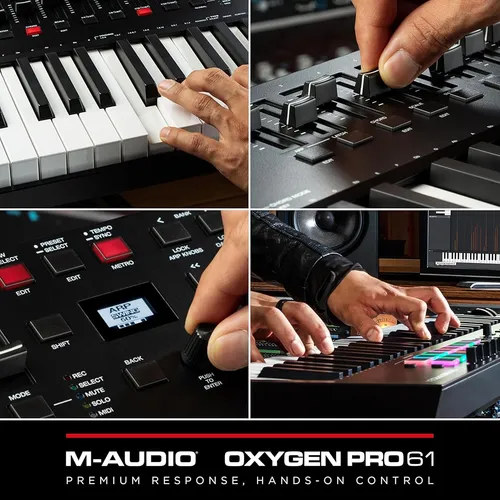 M-audio Oxygen Pro 61 - Controlador De Teclado Midi Usb