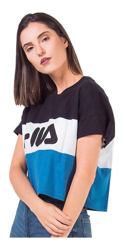 Remera Camiseta Fila Maya Clásica Manga Corta Casual Mujer