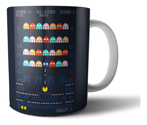 Taza De Cerámica - Geek (pacman - Varios Modelos)