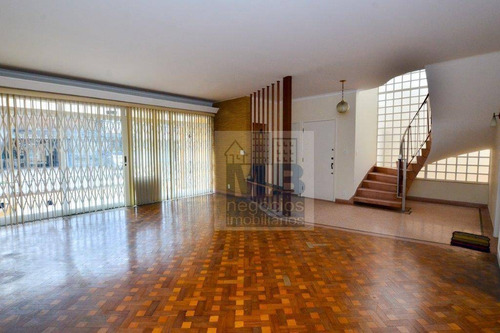 Sobrado Com 3 Dormitórios À Venda, 271 M² Por R$ 2.800.000,00 - Vila Nova Conceição - São Paulo/sp - So0574