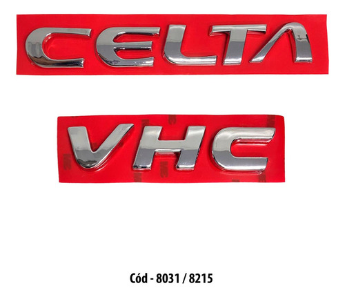 Emblemas Celta E Vhc Mala 2001 2002 2003 2004 2005 2006