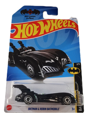 Hot Wheels Batman & Robin Batmobile 