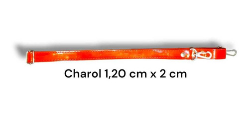 Correa Cocida De Charol Liso Para Carteras 1,20cm X 2cm