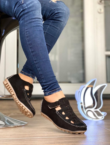 Sandalias Cerrada Dama Mujer Variedad Colores 458