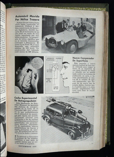 Imagen 5 de 5 de Antiguo Libro Mecánica Popular 1956 Encuadernado 47n 556