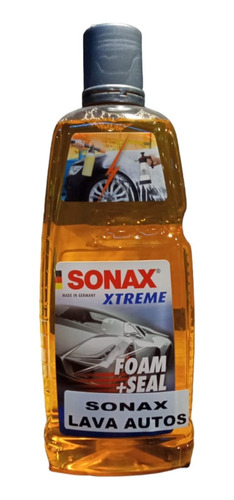  Shampoo Sonax Foam + Seal Lavado Y Sellado Para Foam Lance